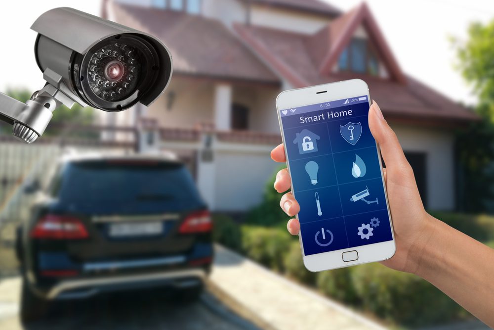 Alarmanlage mit Überwachungskamera und Smart Home